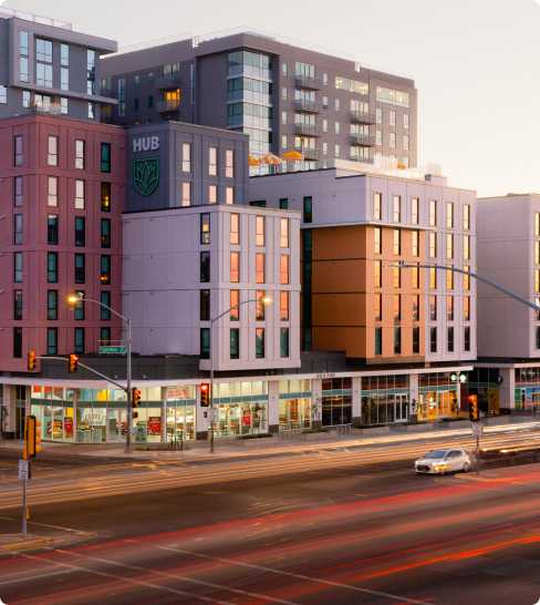 Street view of Hub Tucson Park Ave