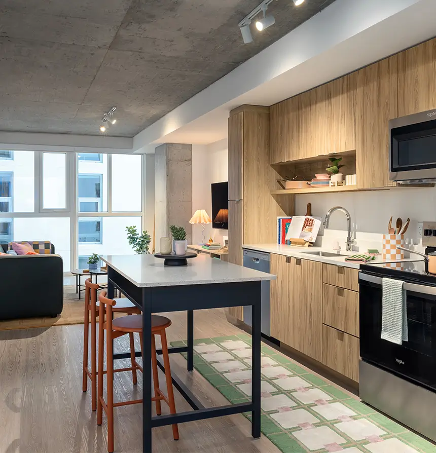 apartment featuring an open floorplan